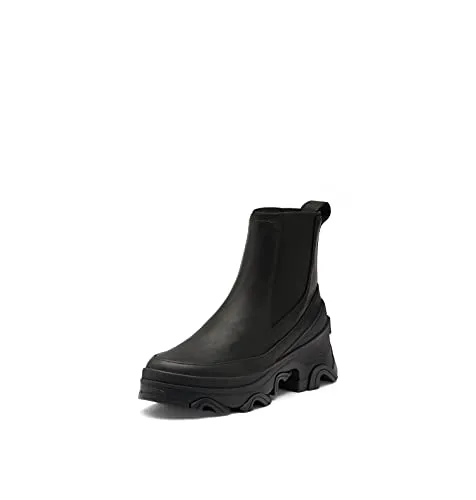 Sorel Women's Brex Boot Chelsea Waterproof Boots - Black, Black - Size 5.5