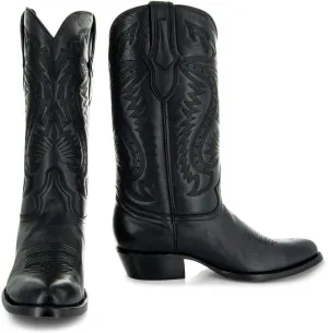 Soto Boots Mens Classic Round Toe Cowboy Boots H7001