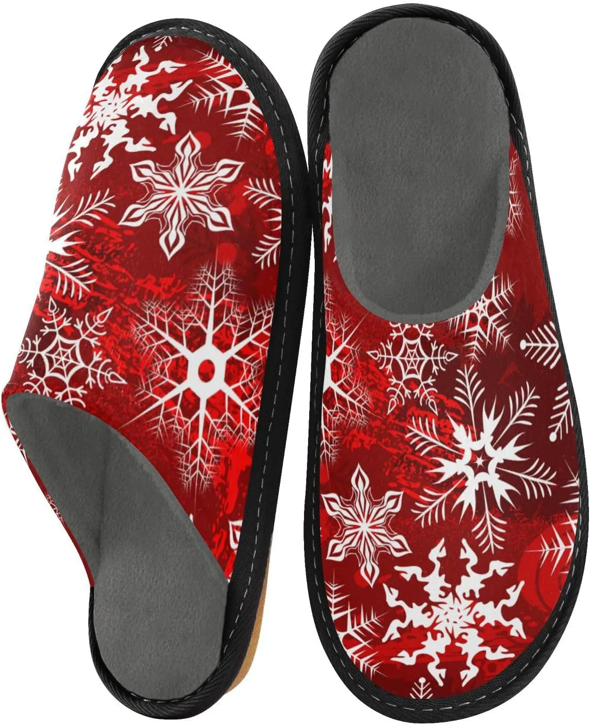 Spa Slippers Indoor House Fuzzy Slippers Soft Memory Foam Non-Slip Home Slipper Winter Shoes For Bedroom Hotel Travel 4-11
