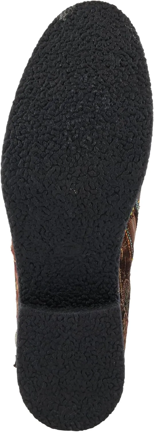 Spring Step L'Artiste Airies Women's Chelsea Boot - Edgy Studs, Ornate Embellishments, Show-Stopping Style
