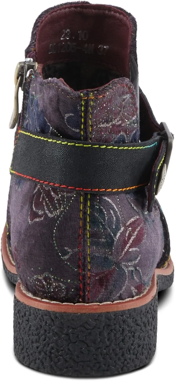 Spring Step L'Artiste Airies Women's Chelsea Boot - Edgy Studs, Ornate Embellishments, Show-Stopping Style