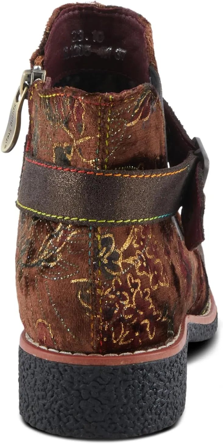 Spring Step L'Artiste Airies Women's Chelsea Boot - Edgy Studs, Ornate Embellishments, Show-Stopping Style