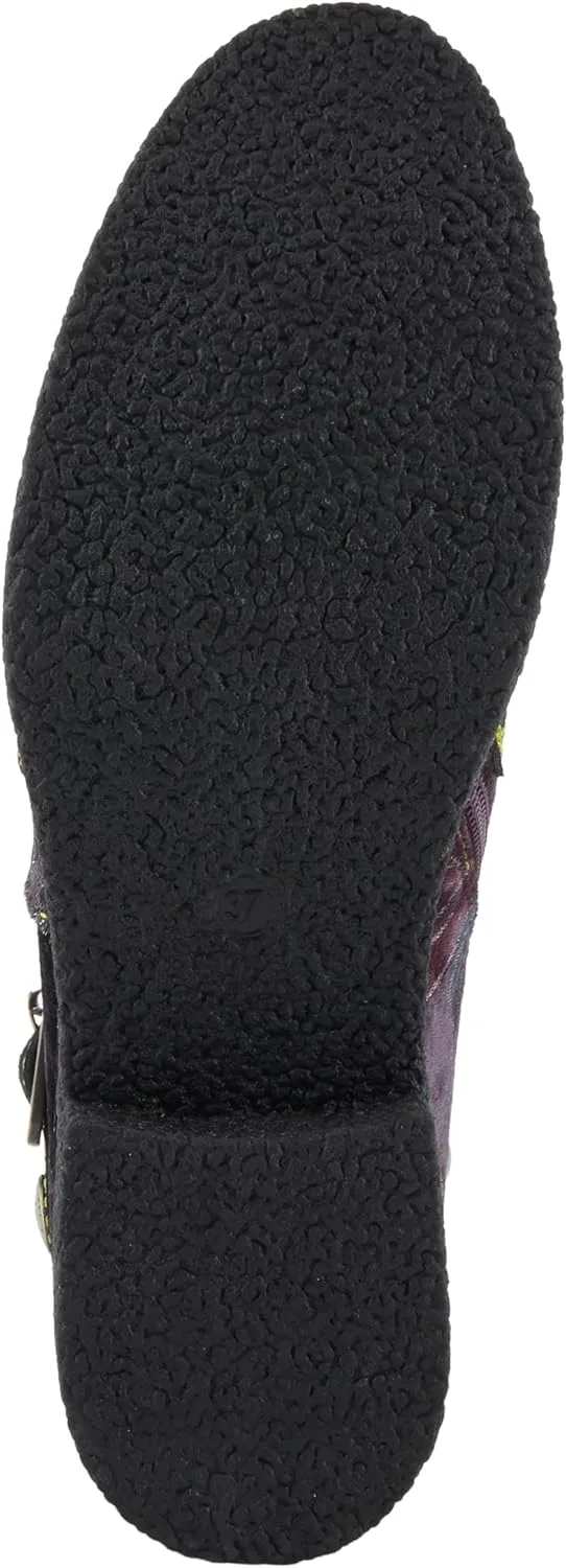 Spring Step L'Artiste Airies Women's Chelsea Boot - Edgy Studs, Ornate Embellishments, Show-Stopping Style