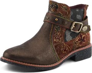 Spring Step L'Artiste Airies Women's Chelsea Boot - Edgy Studs, Ornate Embellishments, Show-Stopping Style