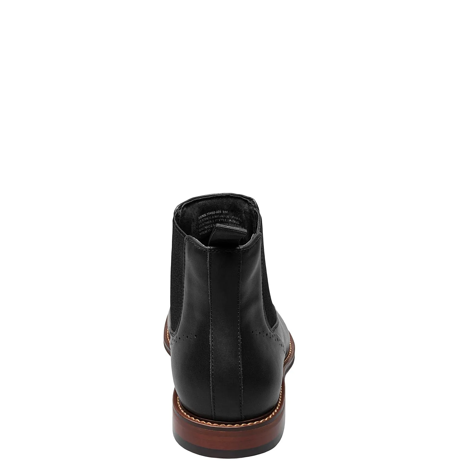 Stacy Adams Men's Maury Cap Toe Chelsea Boot, Black, 8.5