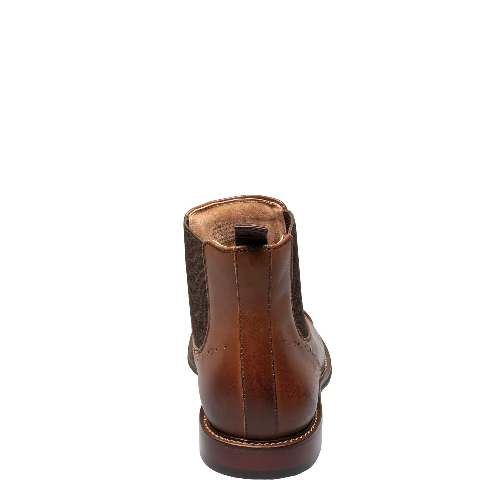 Stacy Adams Men's Maury Cap Toe Chelsea Boot, Chocolate, 13
