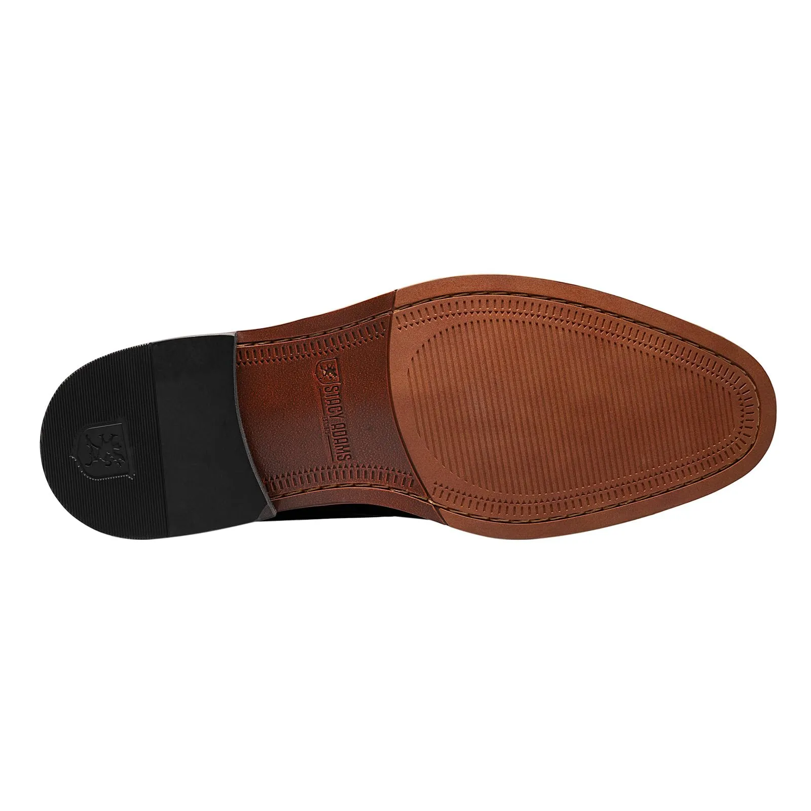 Stacy Adams Men's Maury Cap Toe Chelsea Boot, Chocolate, 13