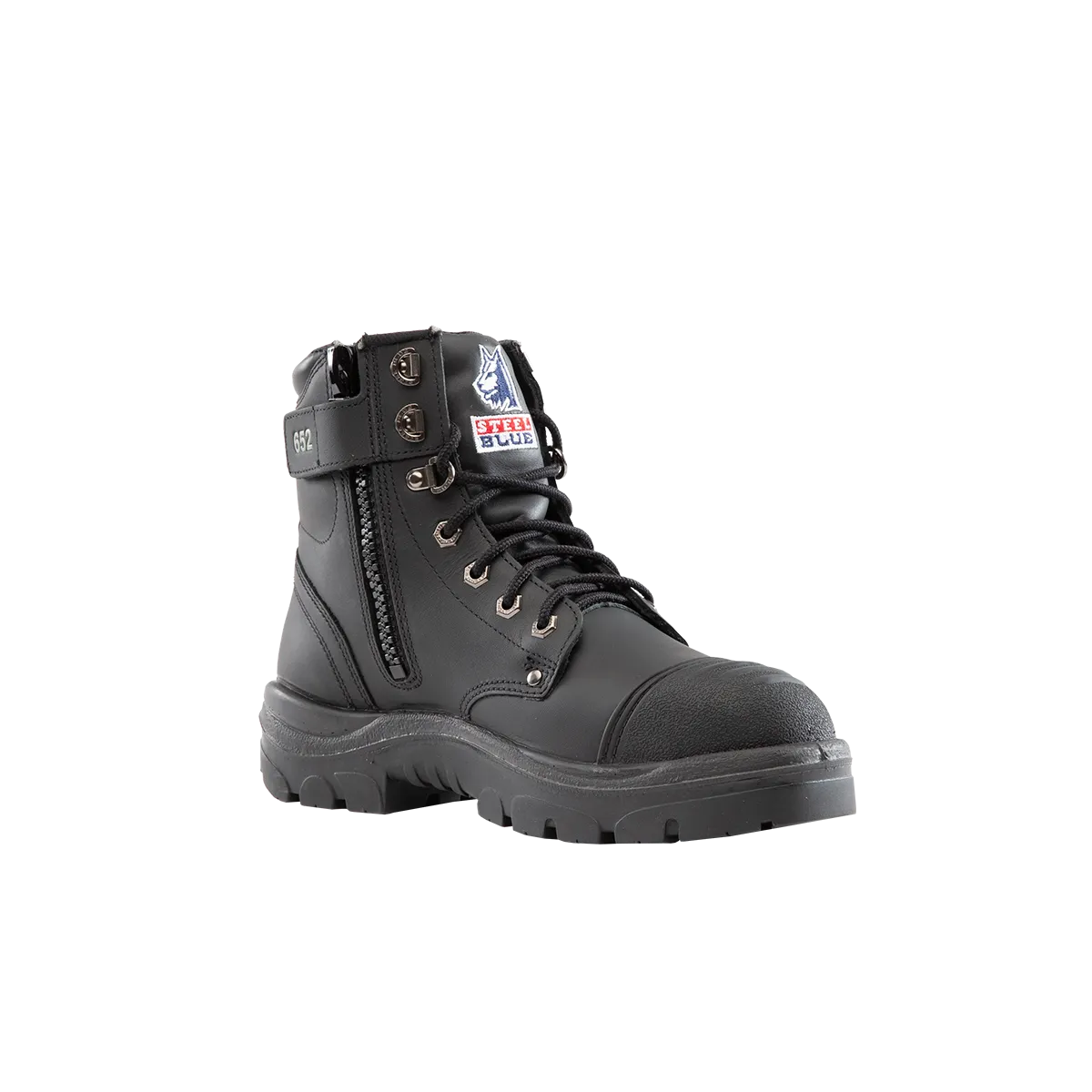 Steel Blue - 312652 Argyle Zip SC (Black)