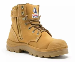 STEEL BLUE 332152 Argyle Zip Sided Bump Cap - Wheat