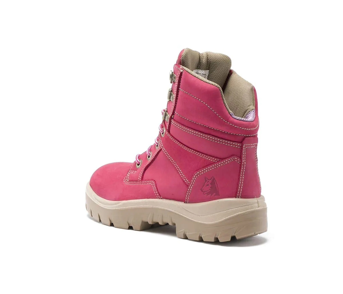Steel Blue Ladies Southern Cross Boot, Pink