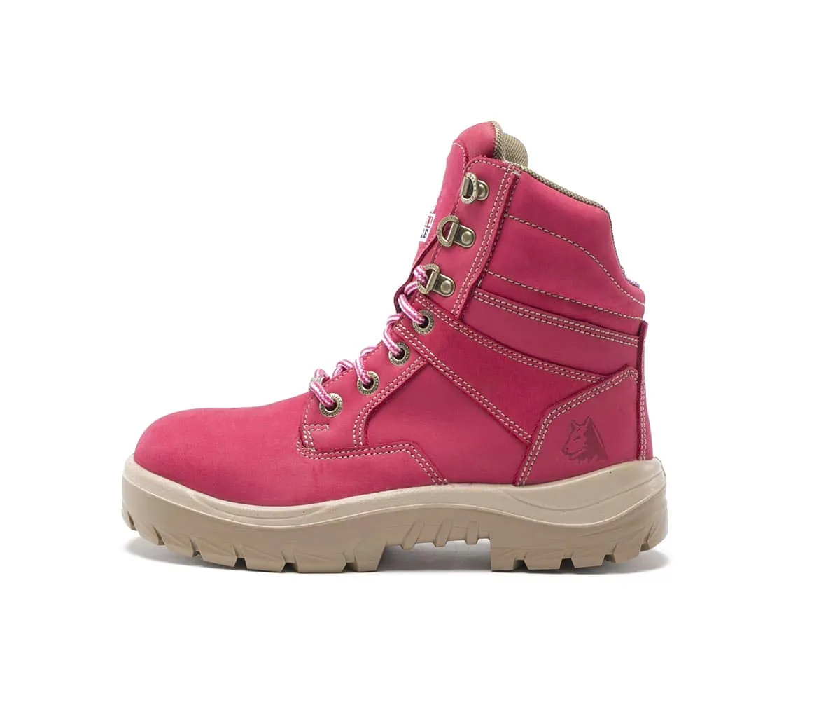 Steel Blue Ladies Southern Cross Boot, Pink