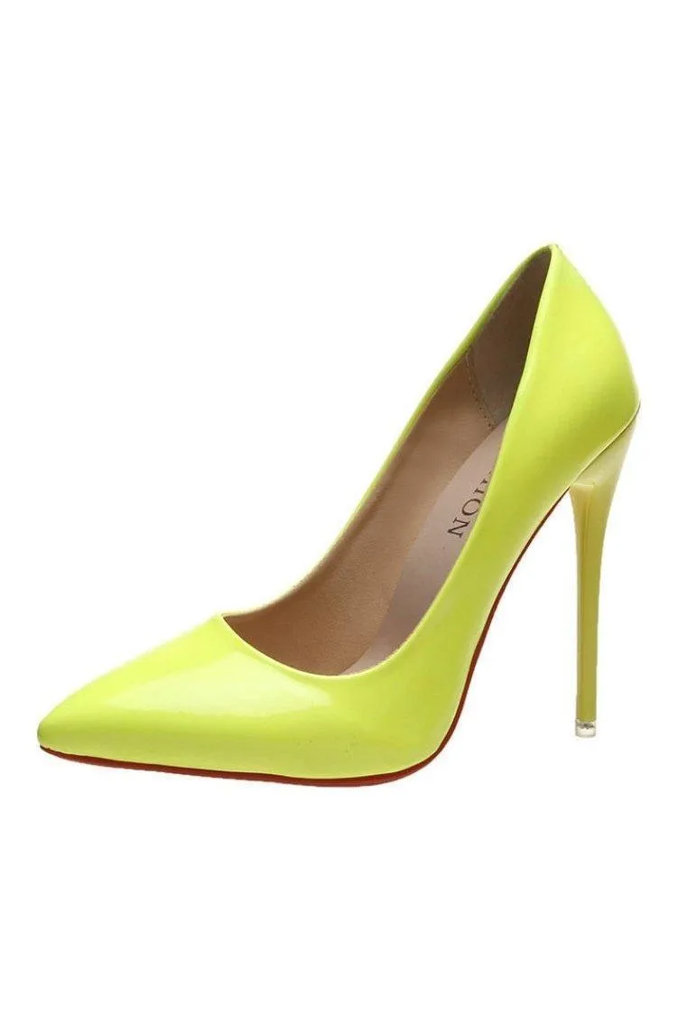 Stiletto Heel Pointed Toe Court Shoes
