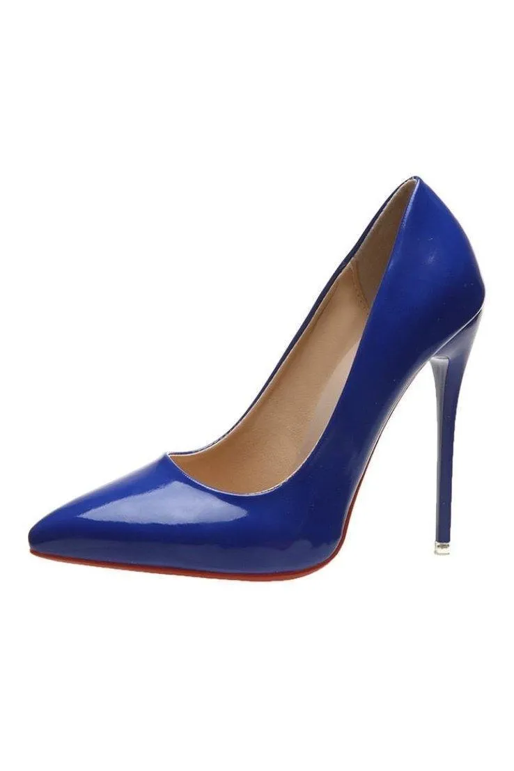 Stiletto Heel Pointed Toe Court Shoes