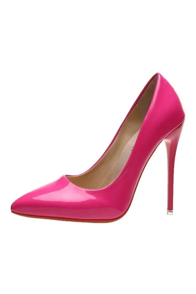 Stiletto Heel Pointed Toe Court Shoes