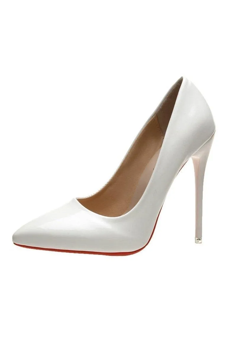 Stiletto Heel Pointed Toe Court Shoes