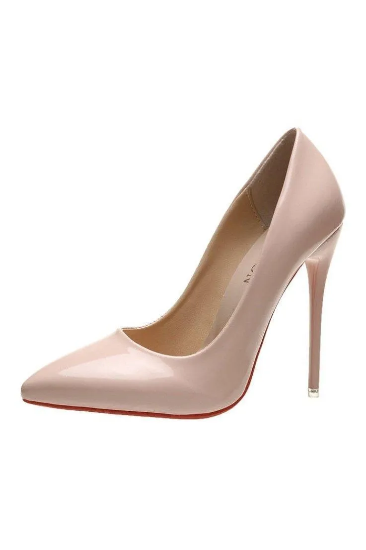 Stiletto Heel Pointed Toe Court Shoes