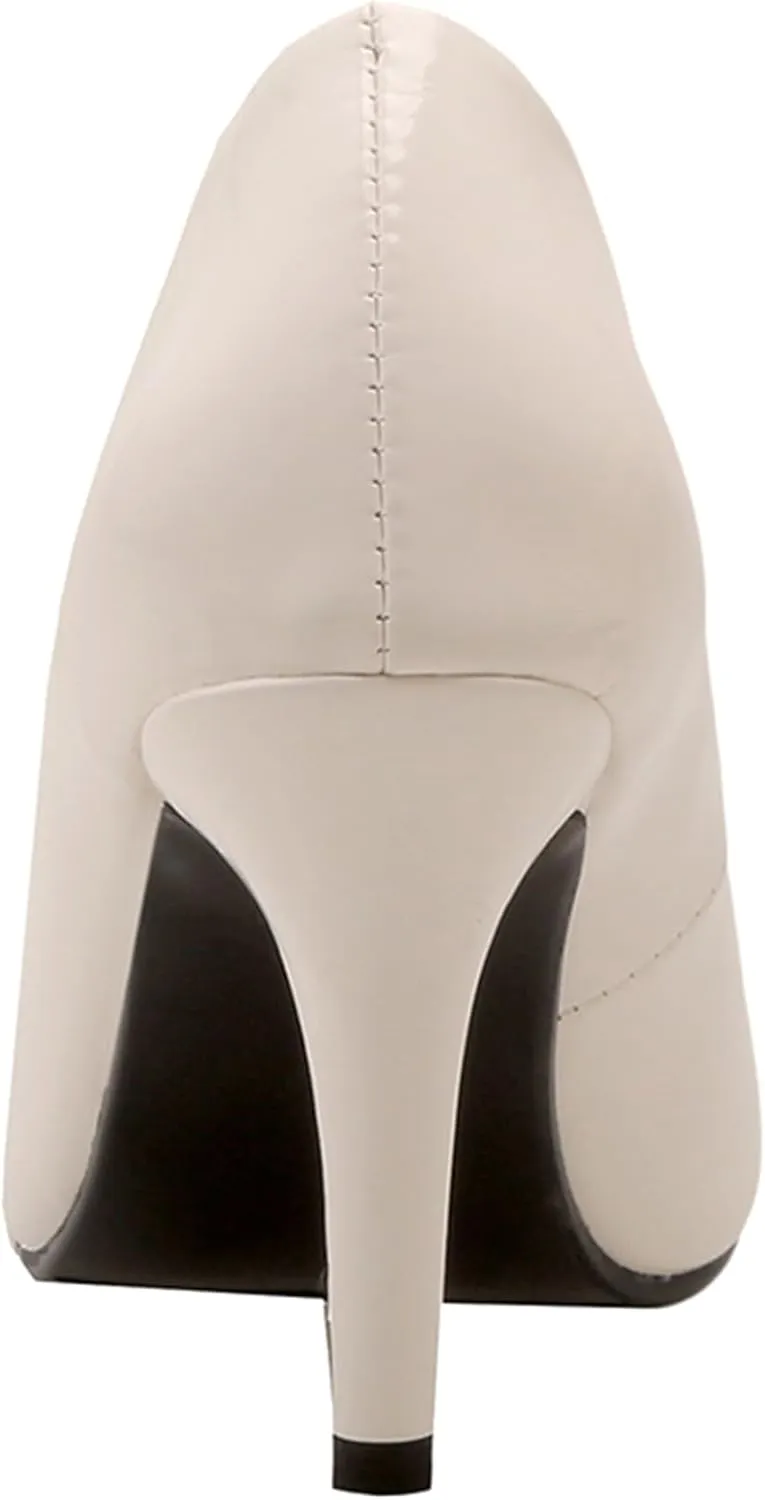 Stiletto Heel Pointed Toe Women Court Shoes Slip On