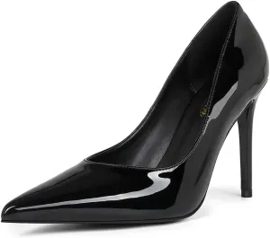 Stiletto Heel Pumps for Women Pointed Toe Wedding Dress Shoes Sexy High Heels Slip on Prom Shoes.