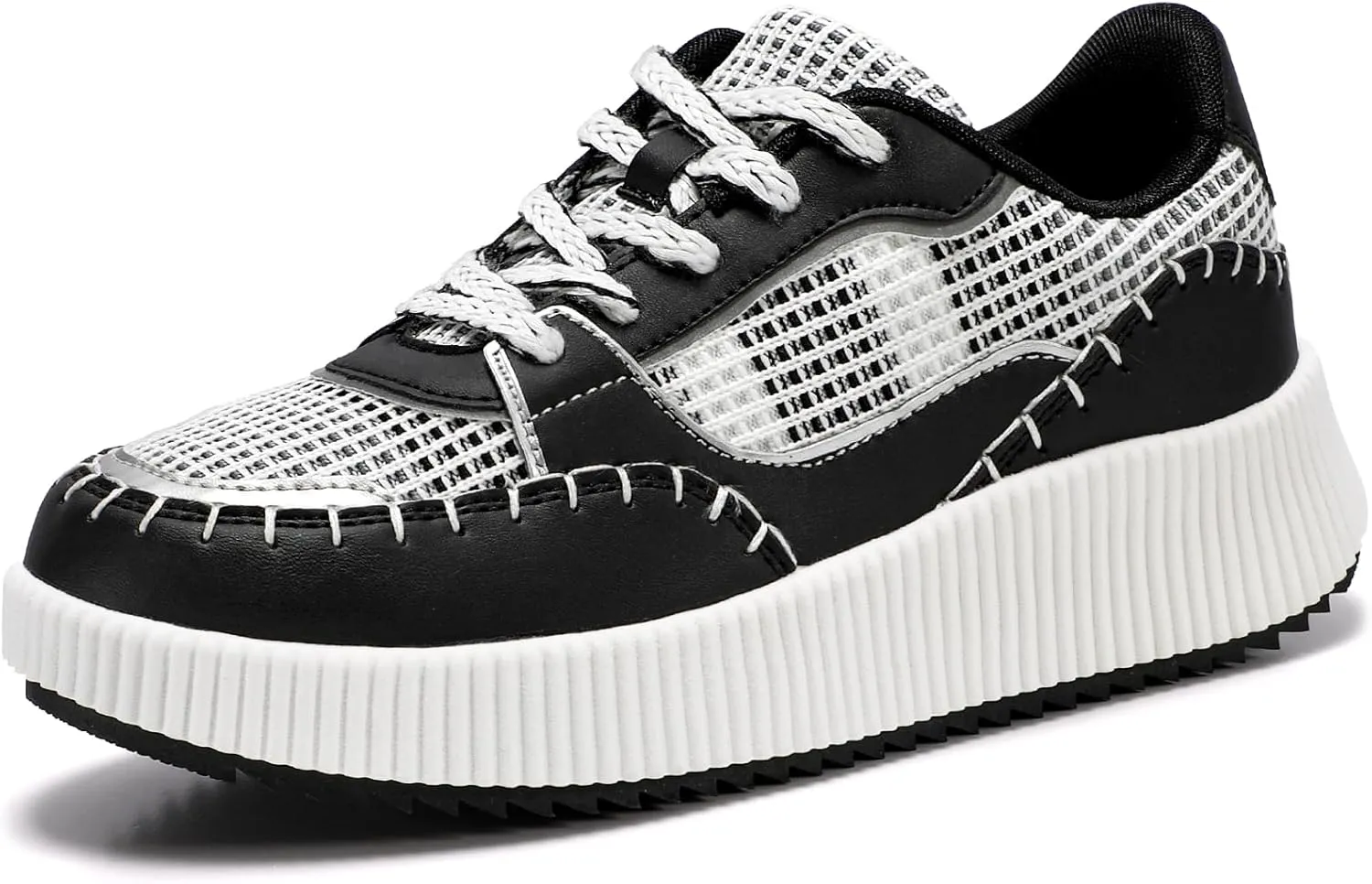 STQ Platform Sneakers Women Fashion Shoes 2024 Orthopedic Walking Shoes with Plantar Fasciitis