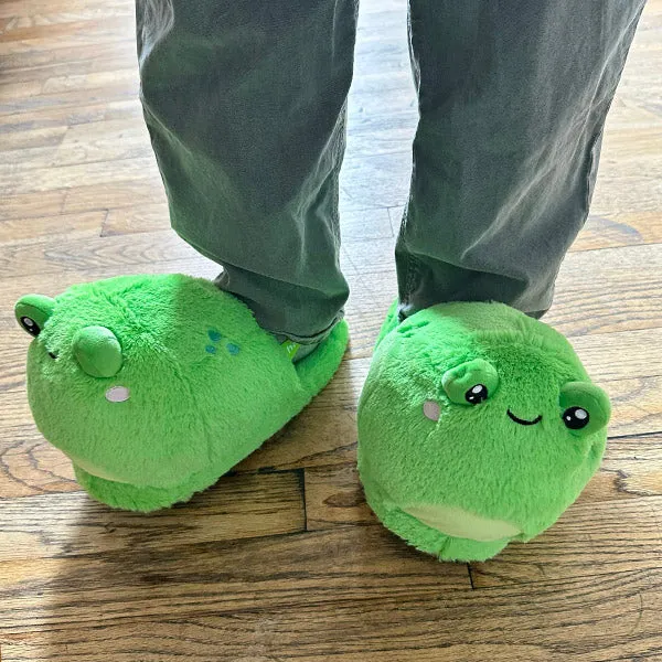 Structured Slipper - Frog - Adult XS/S