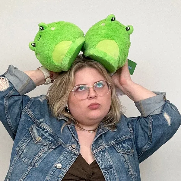 Structured Slipper - Frog - Adult XS/S
