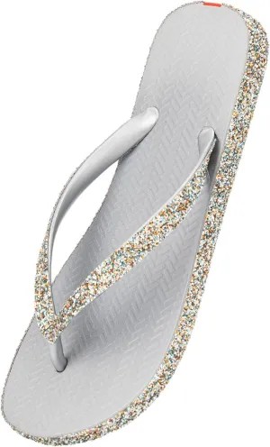 Swalker Glitter Women's Flip Flop Sandal in Recycle Materials