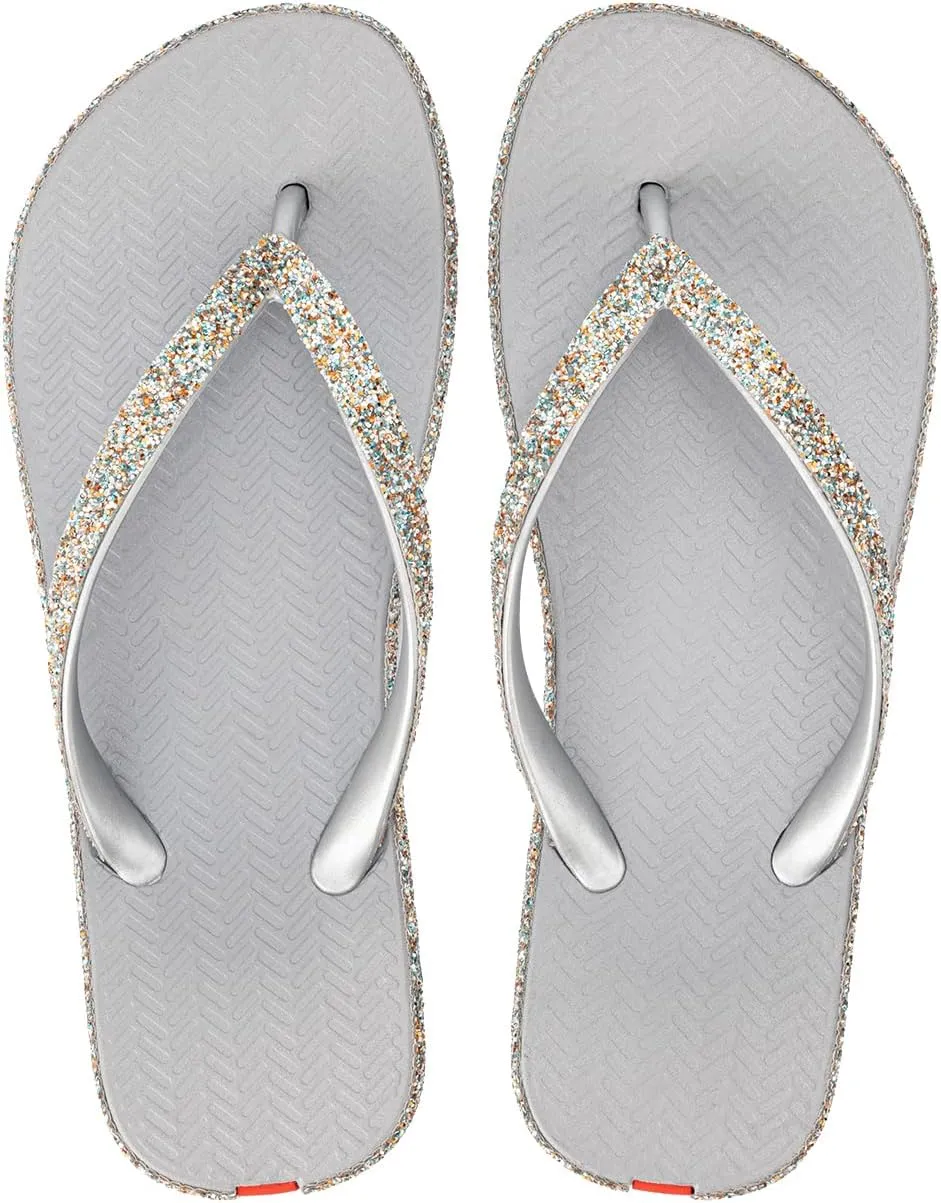 Swalker Glitter Women's Flip Flop Sandal in Recycle Materials