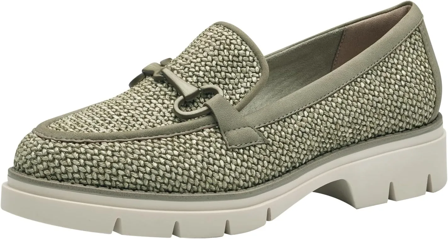 Tamaris Slipper 1-24316-42 Wide, Sage, 9.5 Women