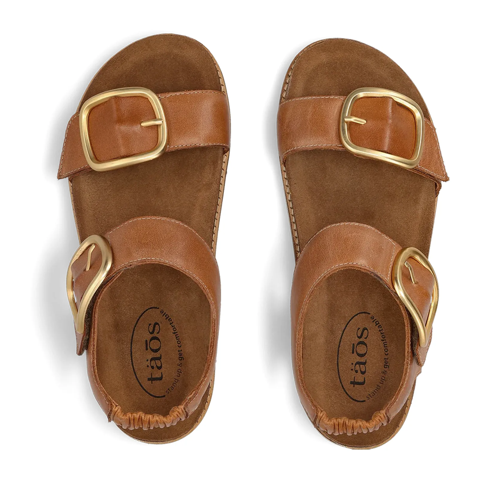 Taos On The Double Backstrap Sandal (Women) - Caramel