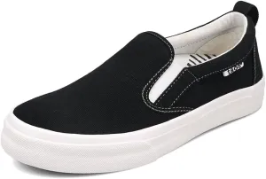 Taos Rubber Soul Slip-On Women's Sneaker - Fresh and Clean Canvas Design with Effortless Style, Removable Footbed and Arch Support - Elevated Comfort for All-Day Fashion