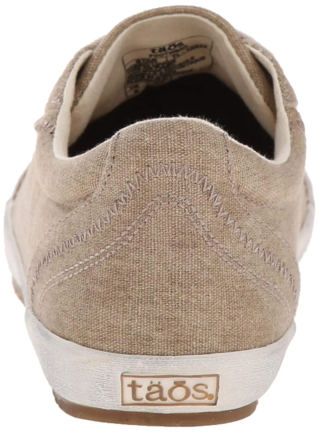 Taos Star Women's Sneaker - Iconic Style with Canvas Design for Everyday Adventures - Custom Fit Lacing and Premium Removable Footbed with Arch Support for All Day Comfort Khaki Wash 9.5 M US