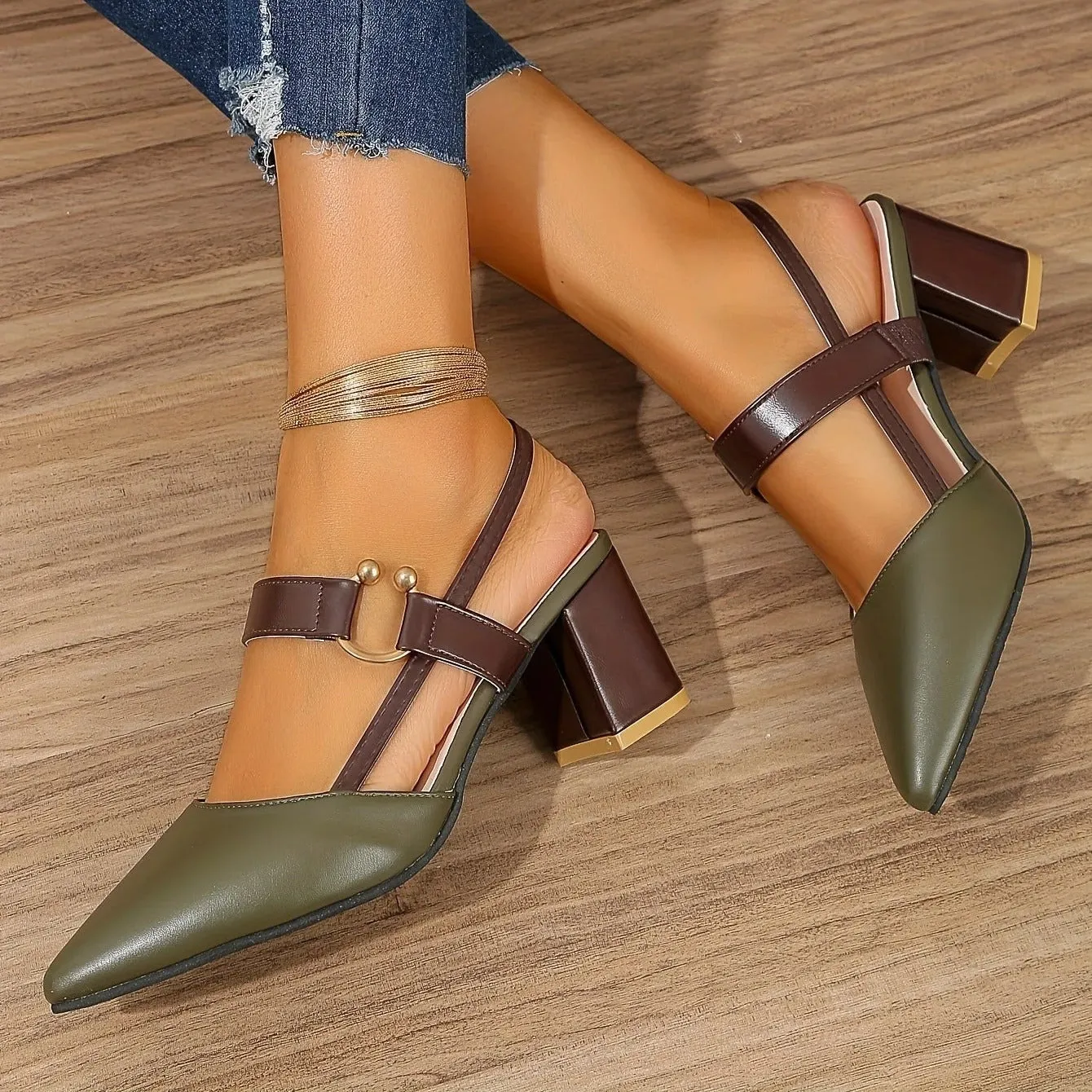 Tess Slingback Heels