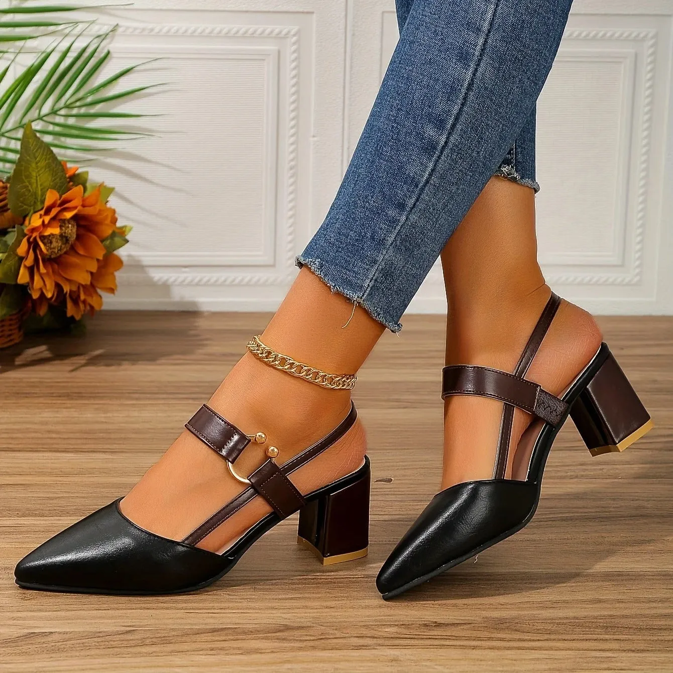 Tess Slingback Heels