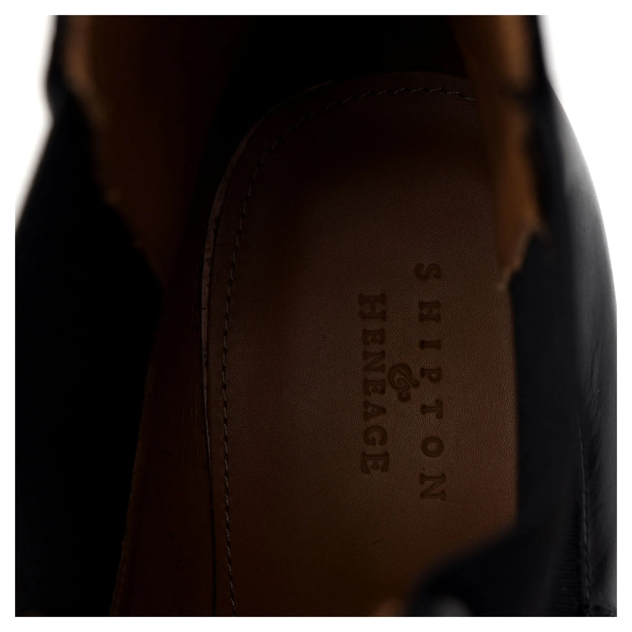 'Test 2' Black Leather Chelsea Boots UK 11 F