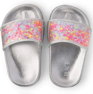 The Children's Place Girl's Shaky Slides Slipper