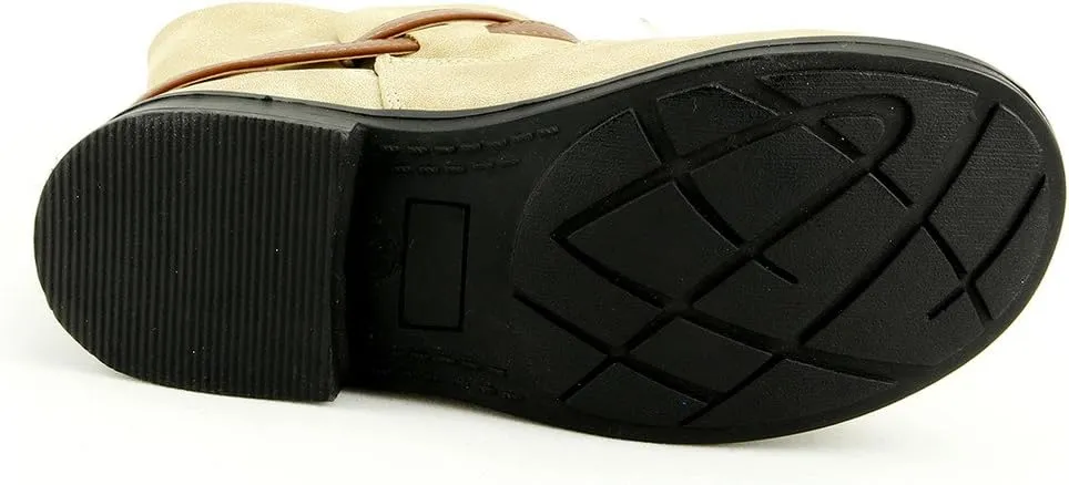 The Doll Maker Ankle Wrap Flat Bootie