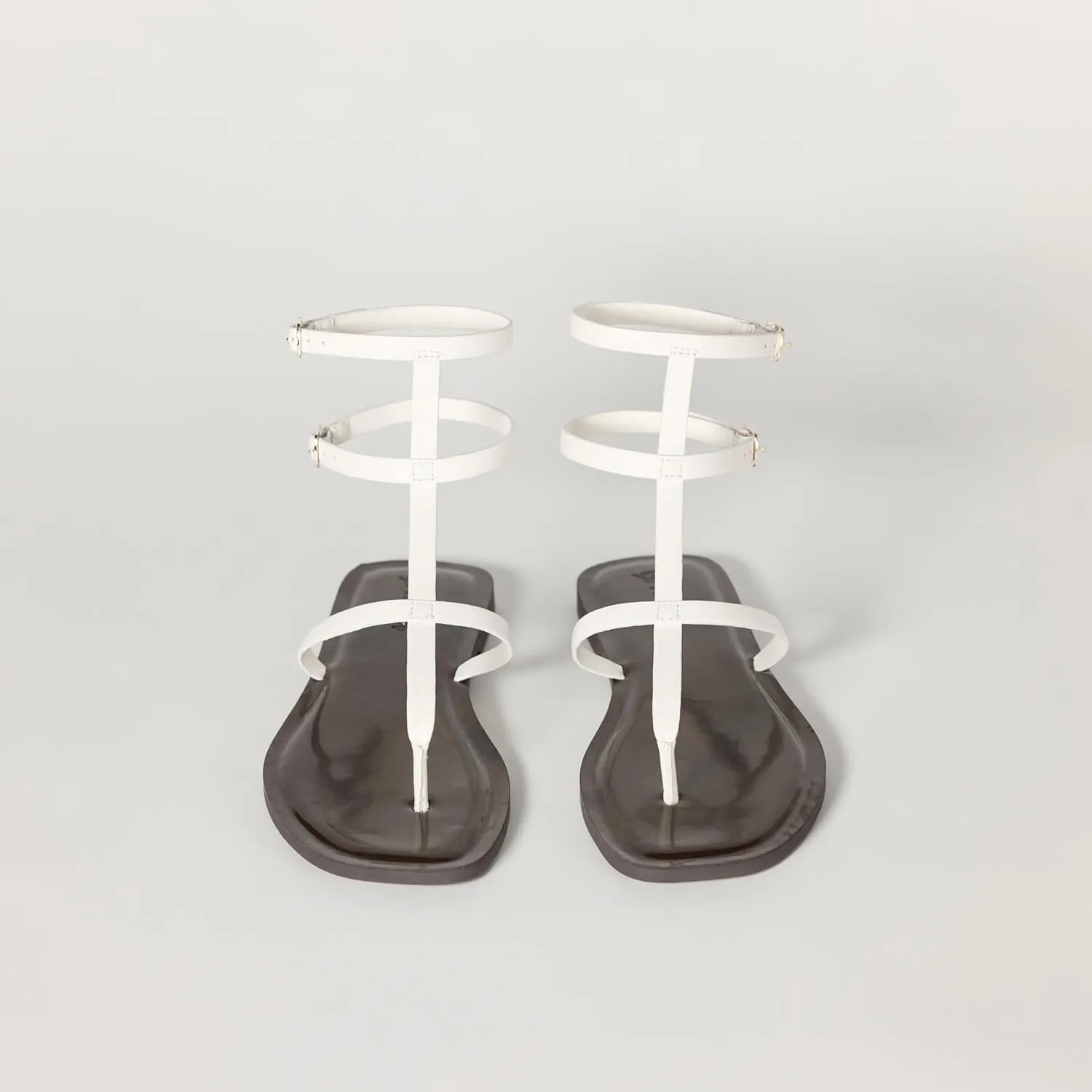 The Drop Women's Casper Gladiator Thong Ankle Sandal Strap