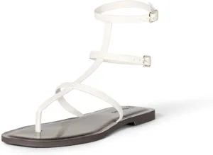 The Drop Women's Casper Gladiator Thong Ankle Sandal Strap