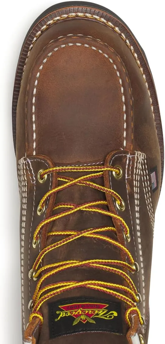 Thorogood Men's American Heritage 6" Moc Toe Wedge Safety Industrial Boot
