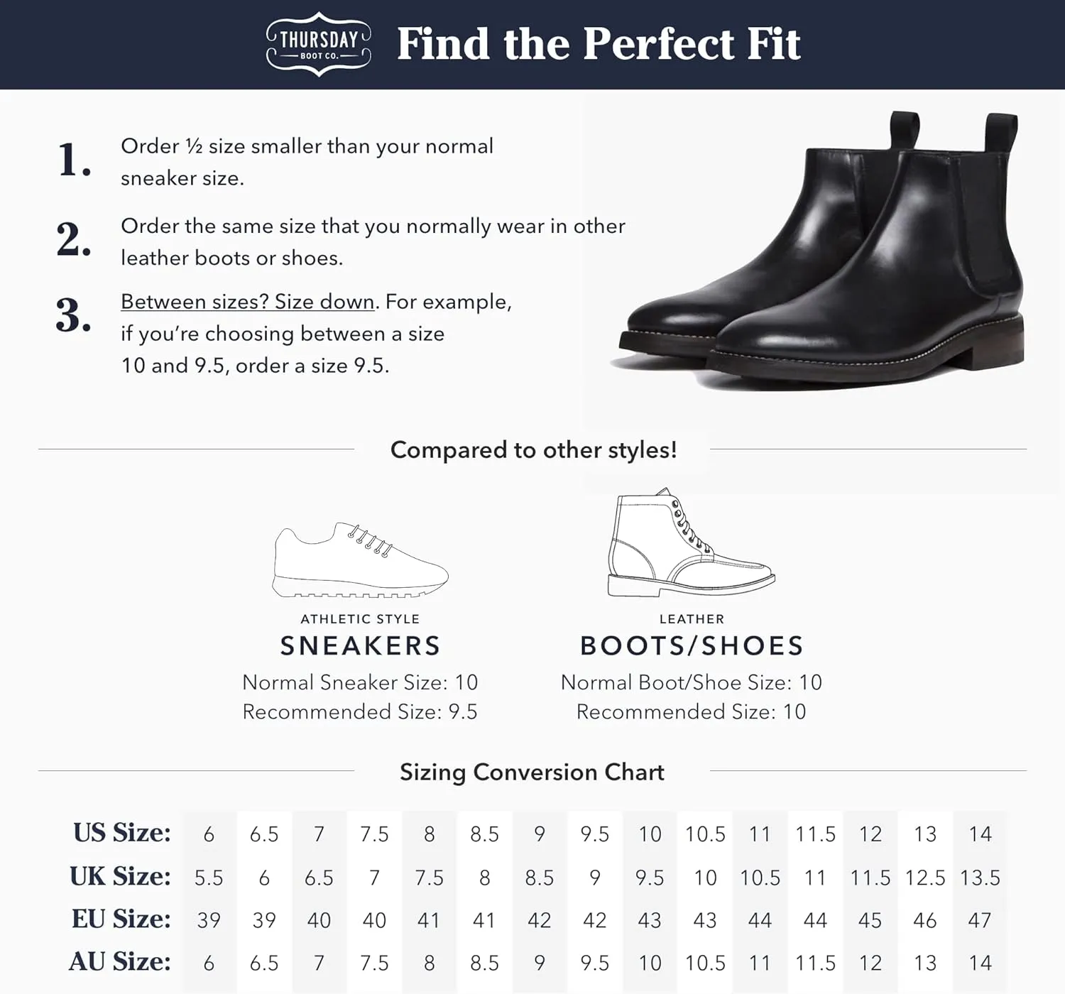 Thursday Boot Company Duke Men's Chelsea Boot
