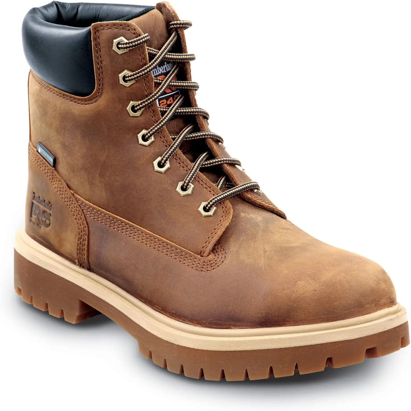 Timberland PRO 6IN Direct Attach Men's Steel Toe MaxTRAX Slip-Resistant Work Boot