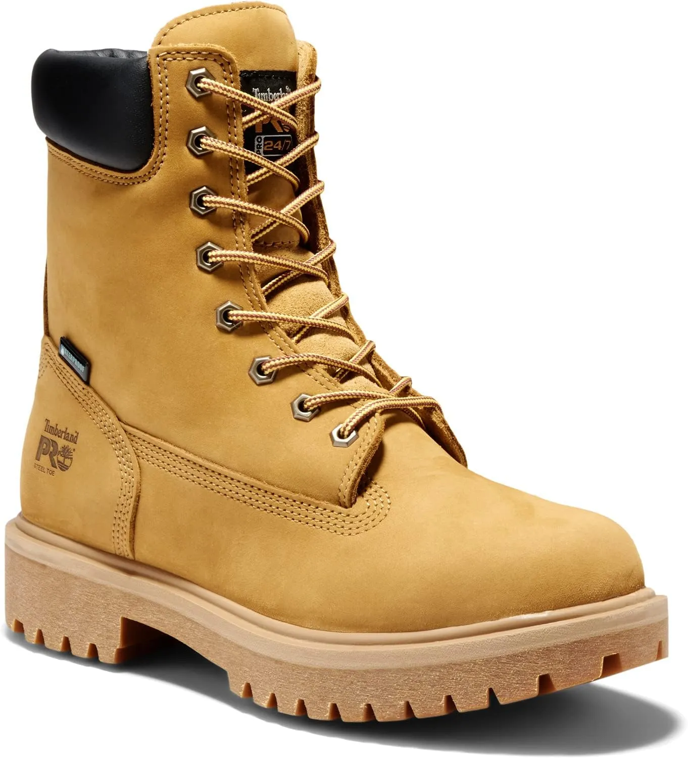 Timberland PRO men's Direct Attach 6 Inch Steel Safety Toe Waterproof Insulated Work Boot