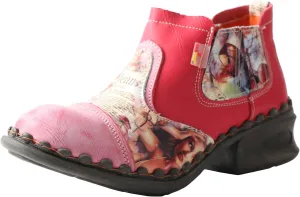 TMA EYES Women's Leather Ankle Booties Casual and Fashion Shoes with side Zipper