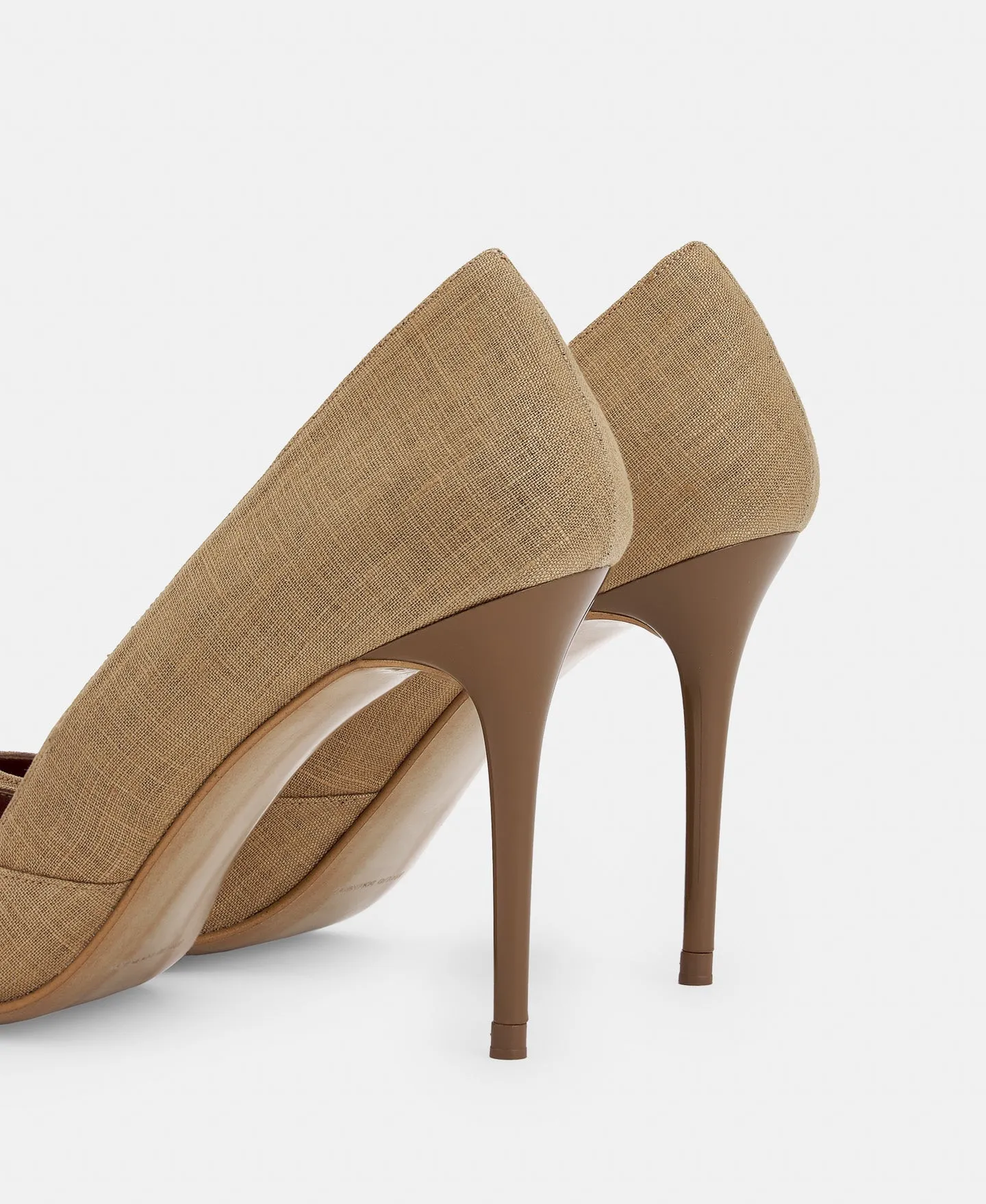 Tobacco Heeled Shoes Made In Spain