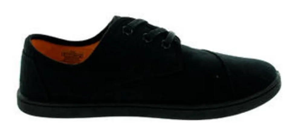 Toms Classic Slip-On Black Canvas Kids Casual 10002655BLK