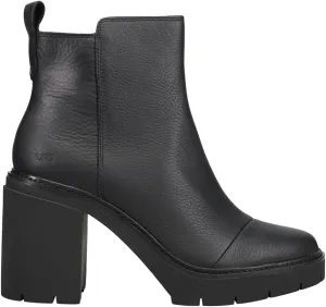 TOMS Rya Black/Black Leather 8.5 B (M)