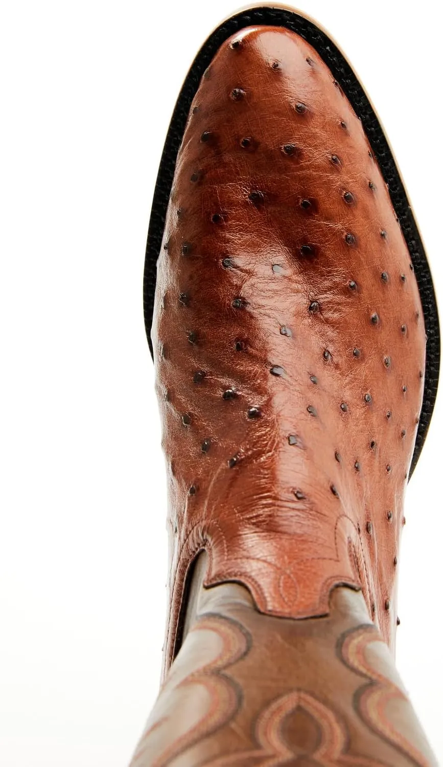 Tony Lama Men's Kenway Exotic Ostrich Western Boot Round Toe - Sg1017