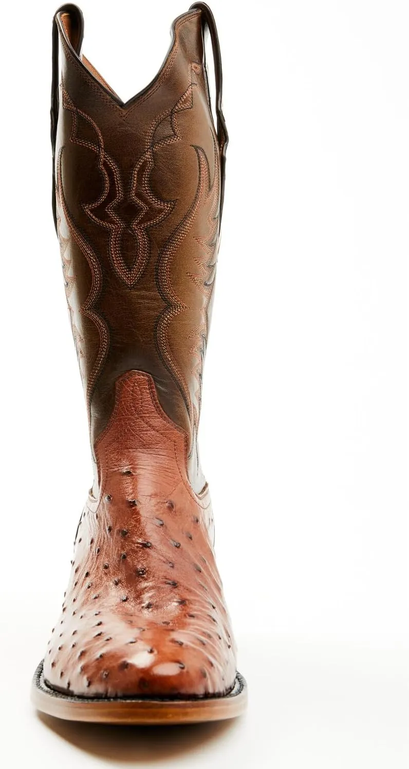 Tony Lama Men's Kenway Exotic Ostrich Western Boot Round Toe - Sg1017