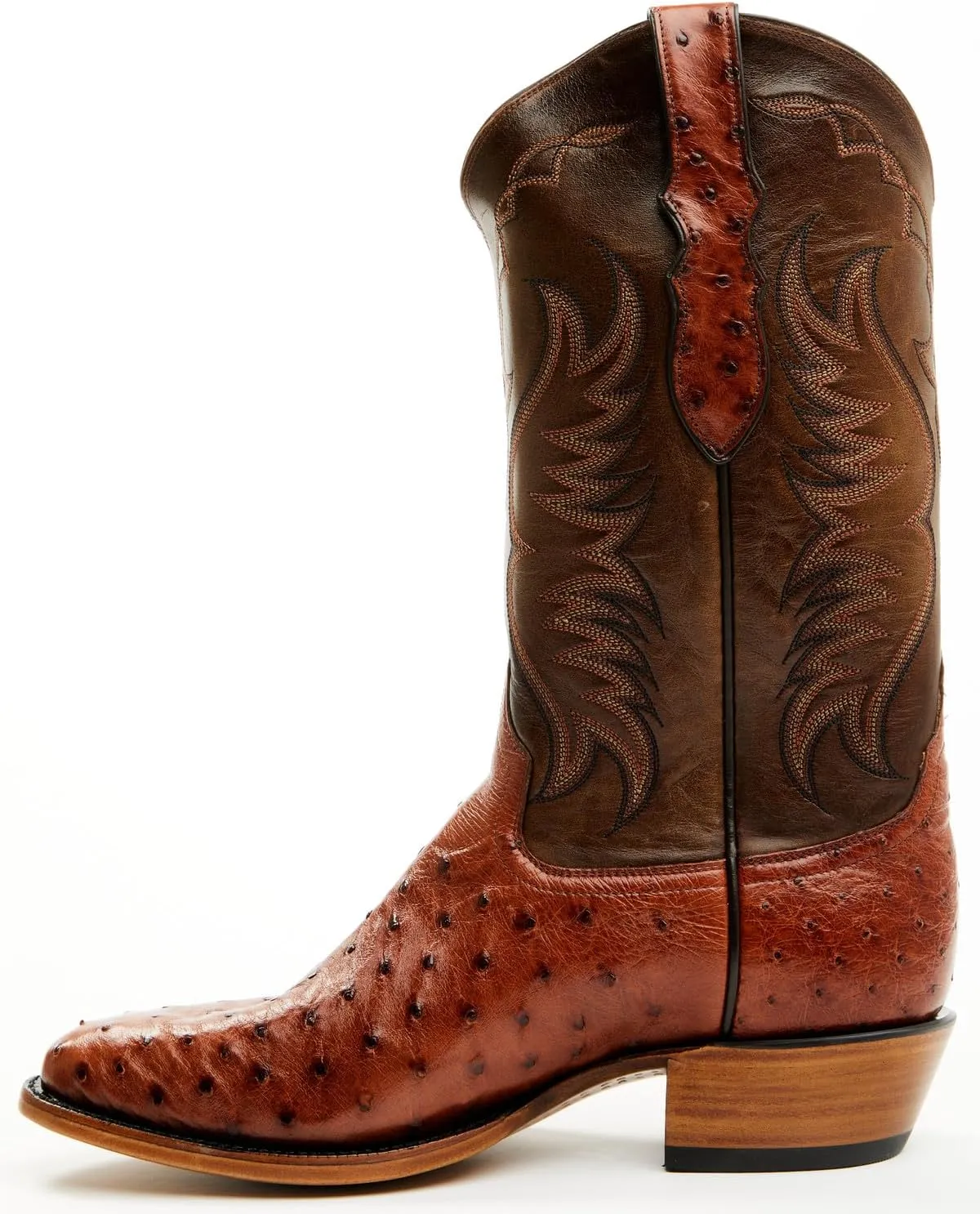 Tony Lama Men's Kenway Exotic Ostrich Western Boot Round Toe - Sg1017