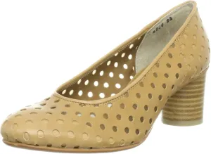 Tsumori Chisato Walk 4039 Walk Punching Round Toe Pumps